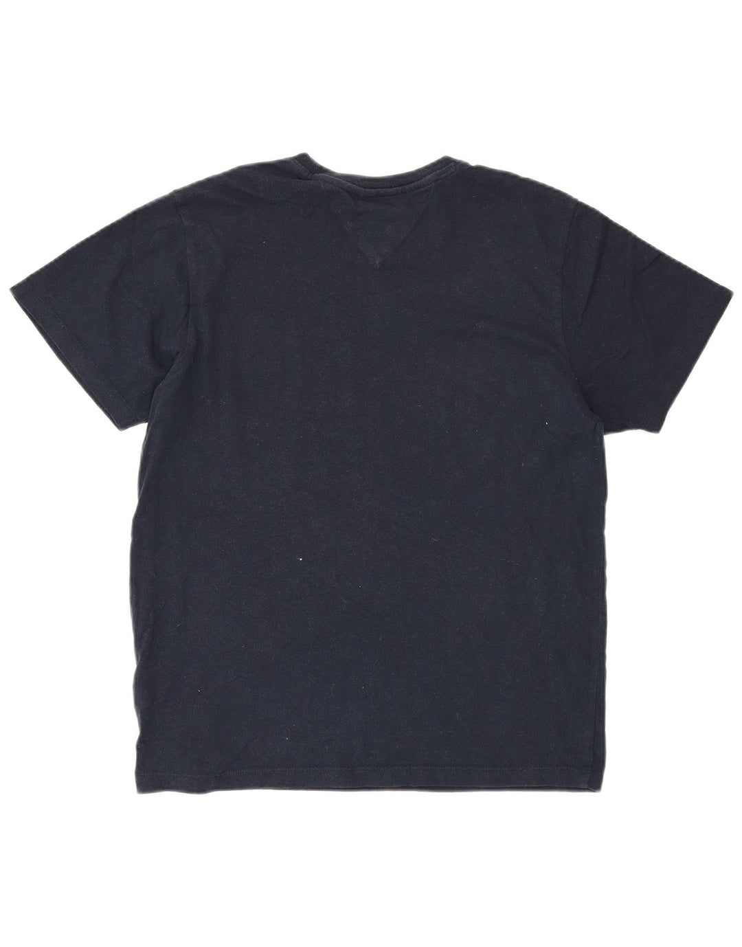 Γυναικείο γραφικό μπλουζάκι TOMMY HILFIGER Τοπ UK 14 μεσαίου μπλε βαμβακερό