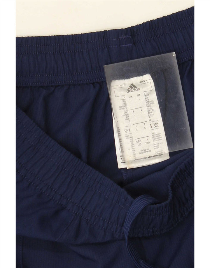Adidas Ανδρικό Σορτς Aeroready Αθλητικό Σορτς Μεγάλο Navy Blue Polyester