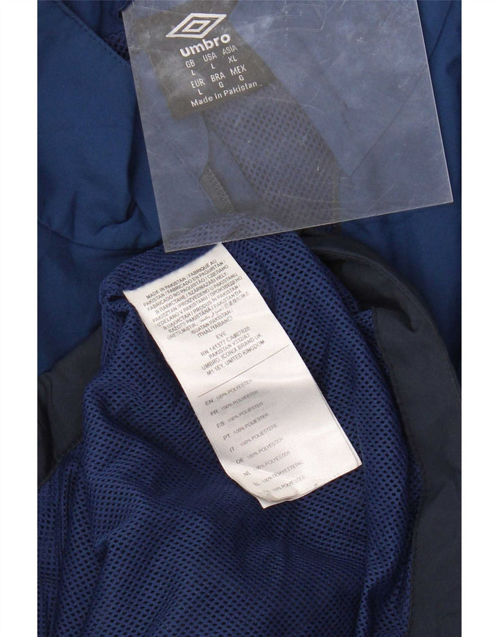 Ανδρική φόρμα Umbro Top Jacket Μεγάλο μπλε Navy Colorblock Πολυεστέρας