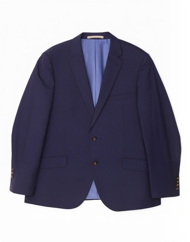 Marks & Spencer Ανδρικό μπλέιζερ με 2 κουμπιά μπουφάν UK 44 XL Navy Blue Classic