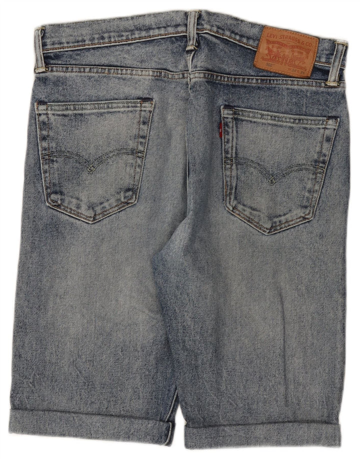 Ανδρικό τζιν σορτς Levi's 502 W34 μεγάλο μπλε βαμβακερό