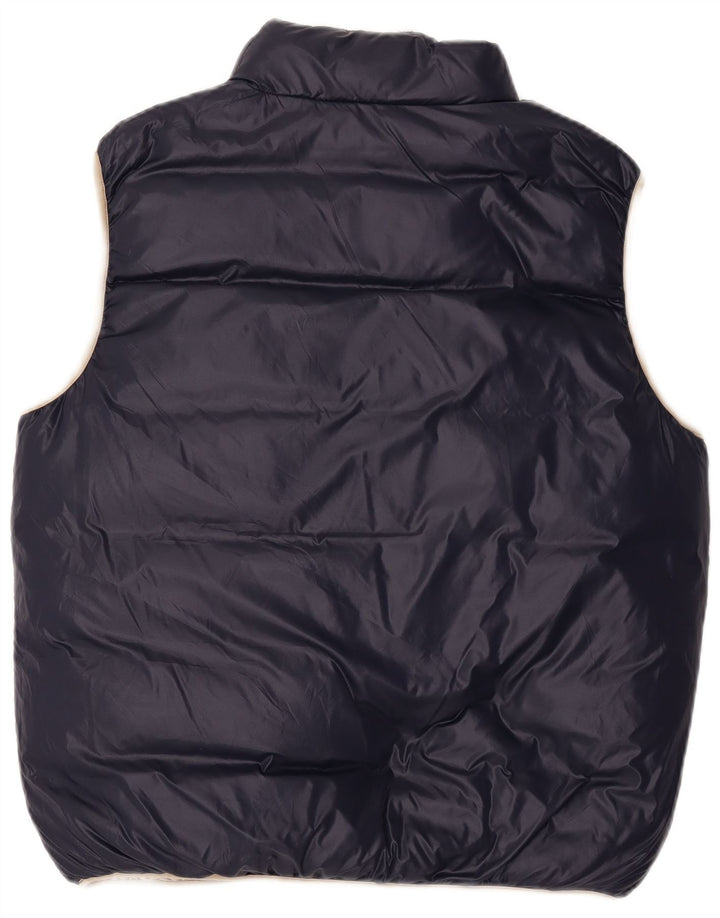 North Sails Ανδρικά αναστρέψιμα padded Gilet UK 40 Large Beige Nylon