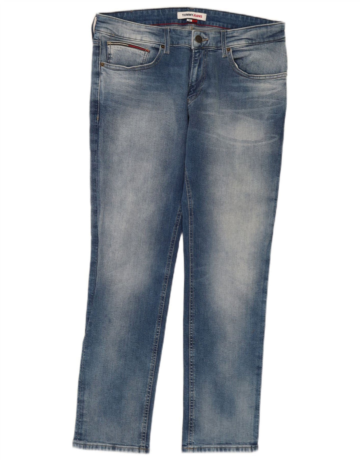 TOMMY HILFIGER Ανδρικό Scanton Slim Jeans W34 L30 Μπλε βαμβακερό