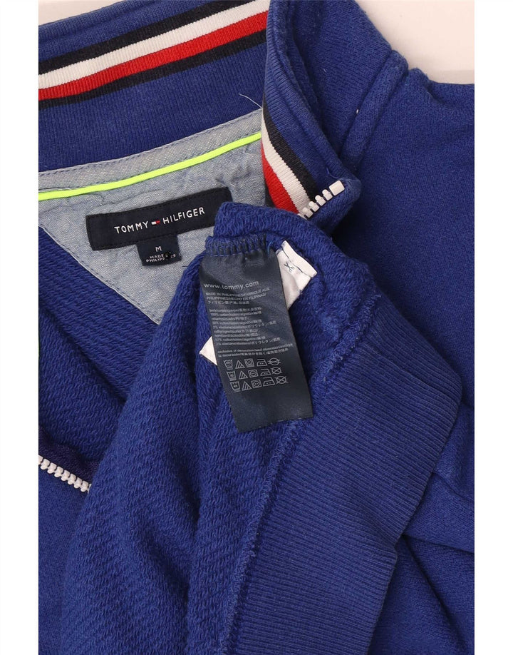 Ανδρικό φούτερ με φερμουάρ Tommy Hilfiger, μεσαίο βαμβακερό