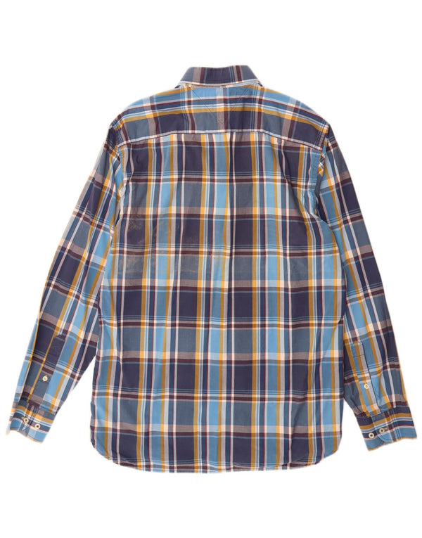 Ανδρικό πουκάμισο Tommy Hilfiger New York Fit Medium Blue Check Cotton
