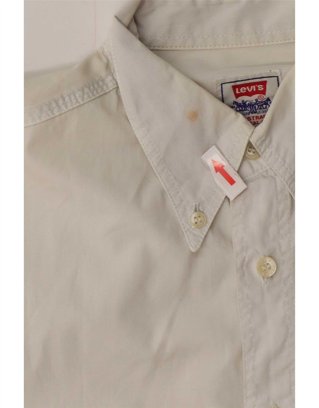Ανδρικό πουκάμισο Levi's Small White