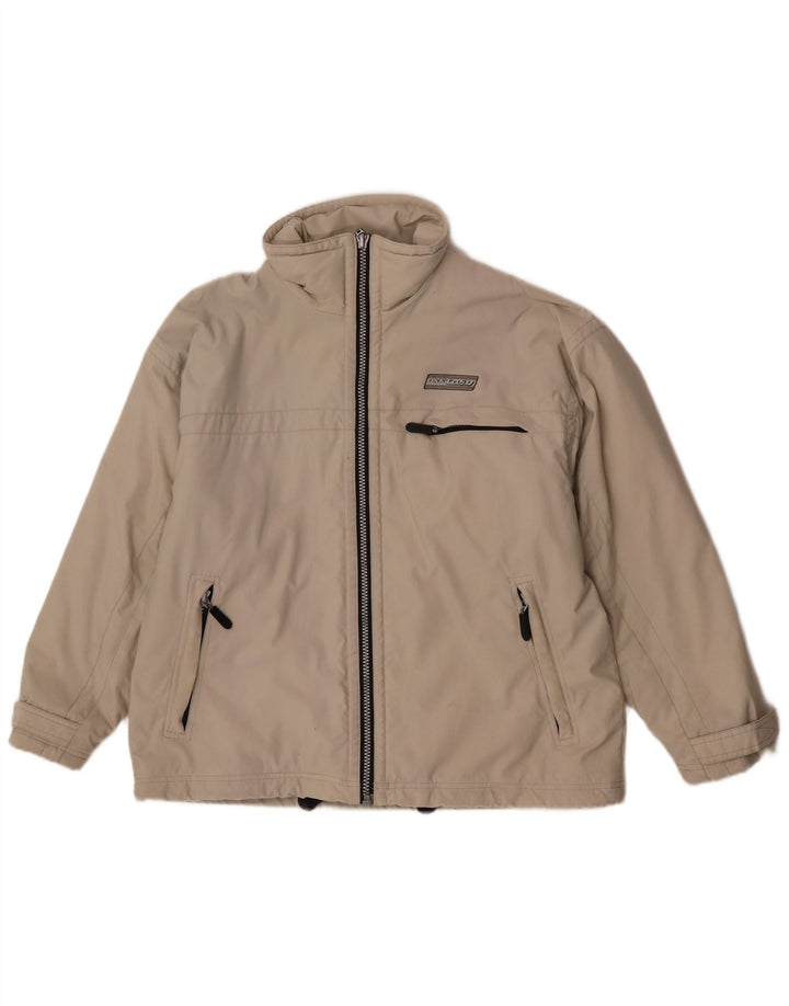 Ανδρικό τζάκετ Exxtasy UK 36 Small Beige Nylon