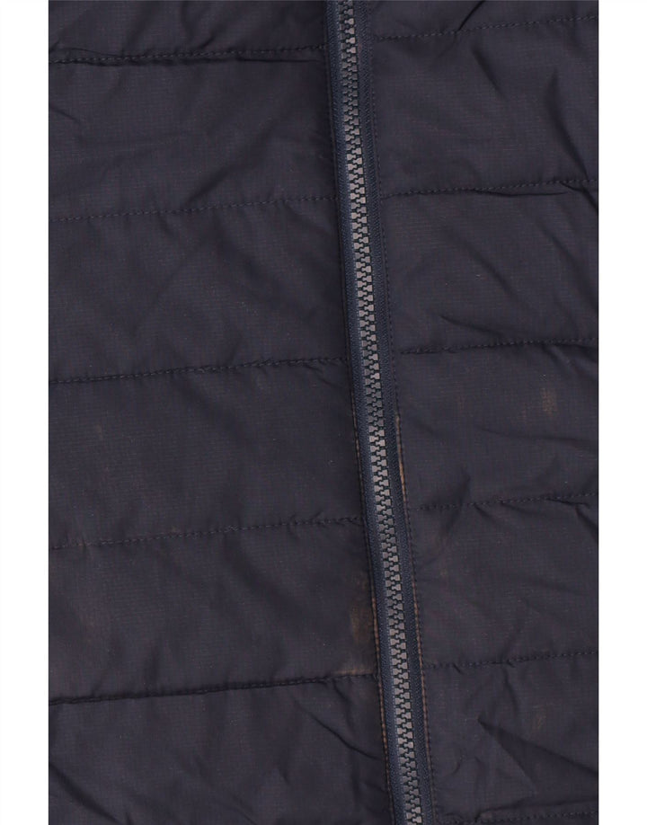 Jack Wolfskin Γυναικείο παλτό με κουκούλα UK 8/10 Μικρό Navy Blue Polyester
