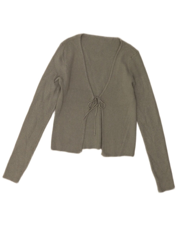Vintage γυναικείο Bolero Jumper UK 10 Small Khaki