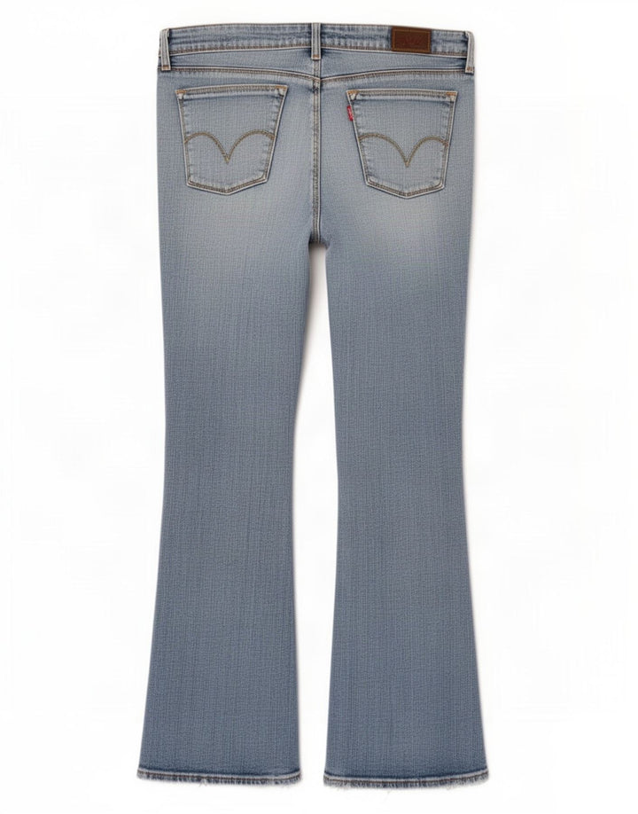 Levi's Womens 572 Bootcut Jeans W34 L32 Blue Cotton