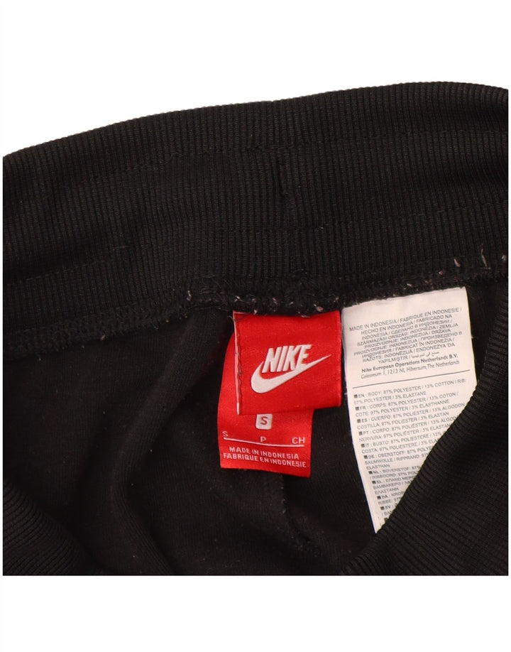Γυναικεία αθλητική φόρμα NIKE Παντελόνι Joggers UK 8 Small Black Colourblock