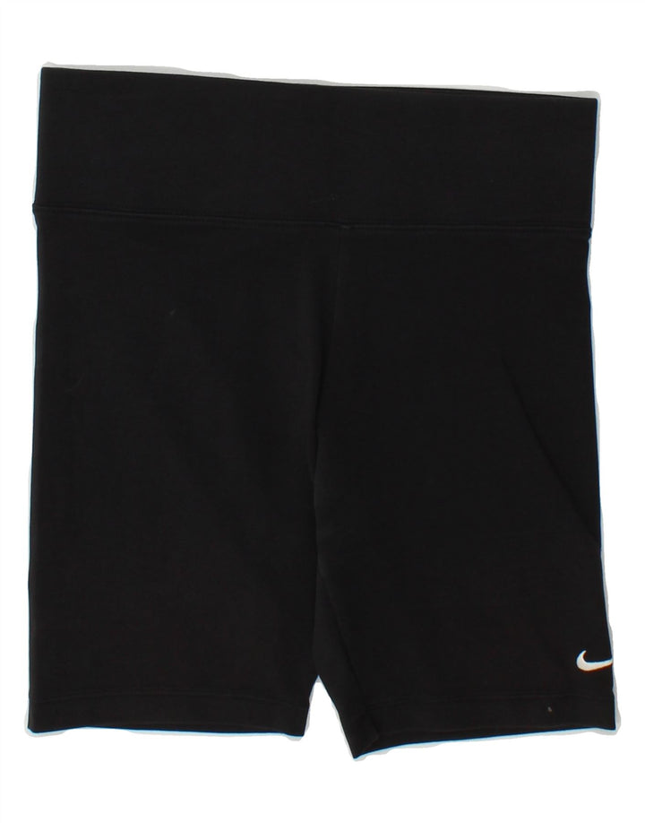 NIKE Womens Sport Shorts UK 14 Medium Black Cotton Vintage Nike and Second-Hand Nike from Messina Hembry 