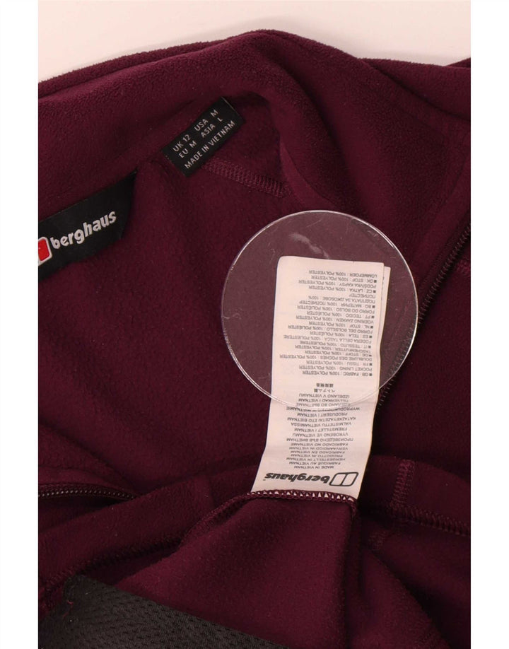 Berghaus Γυναικείο Fleece Jacket UK 12 Medium Burgundy Polyester