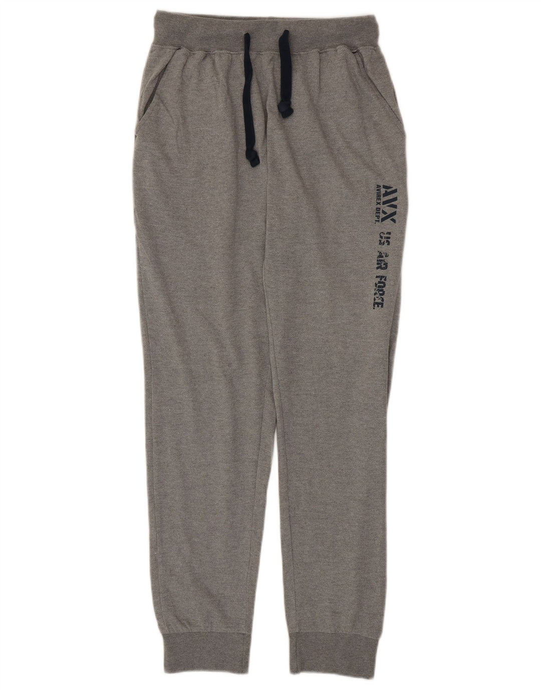 AVIREX Ανδρικές φόρμες γραφικές Παντελόνια Joggers Large Grey