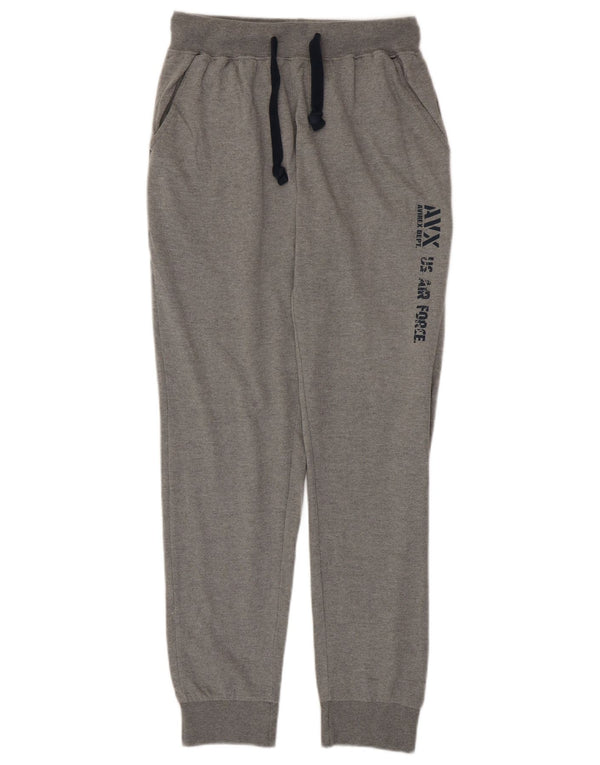 AVIREX Ανδρικές φόρμες γραφικές Παντελόνια Joggers Large Grey