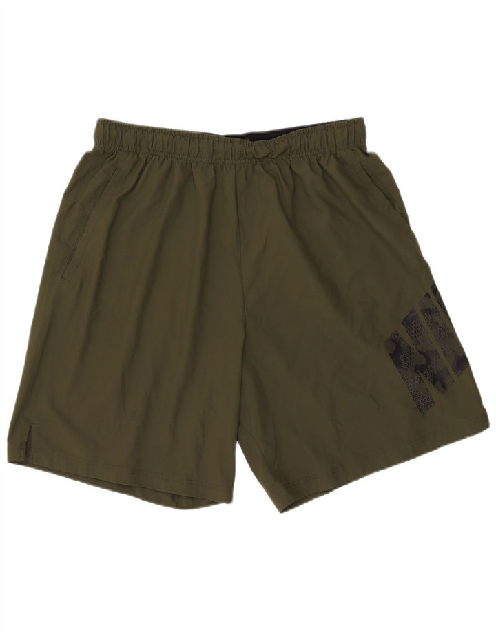 Ανδρικά γραφικά αθλητικά σορτς Nike Dri Fit XL Khaki Polyester