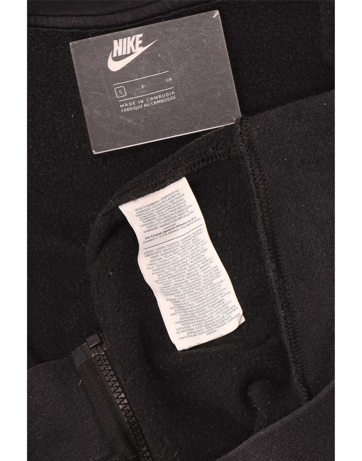 Ανδρικό πουλόβερ Nike με φερμουάρ σε μαύρο χρώμα