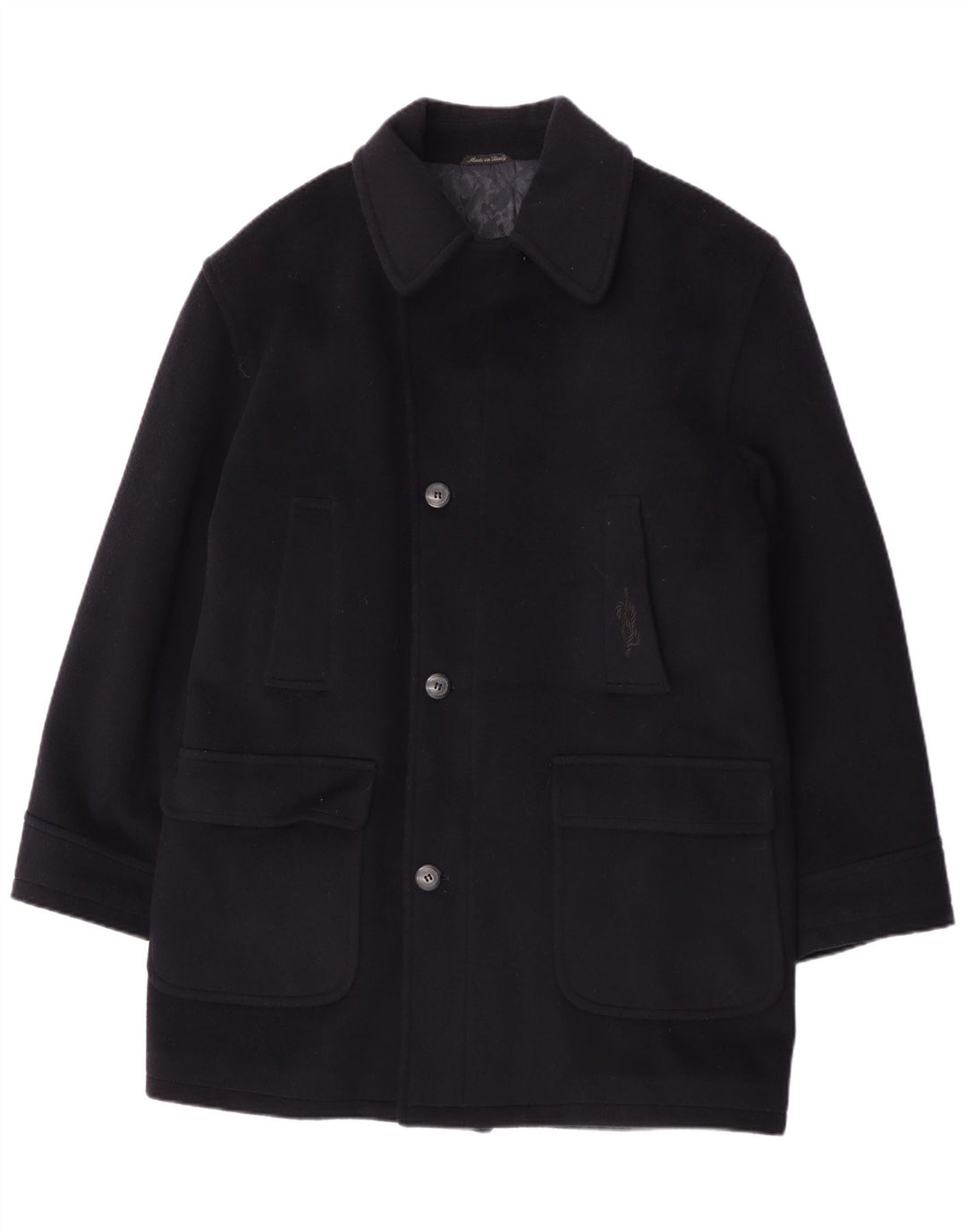 Yachting Club Ανδρικό Πανωφόρι IT 50 Large Navy Blue Wool