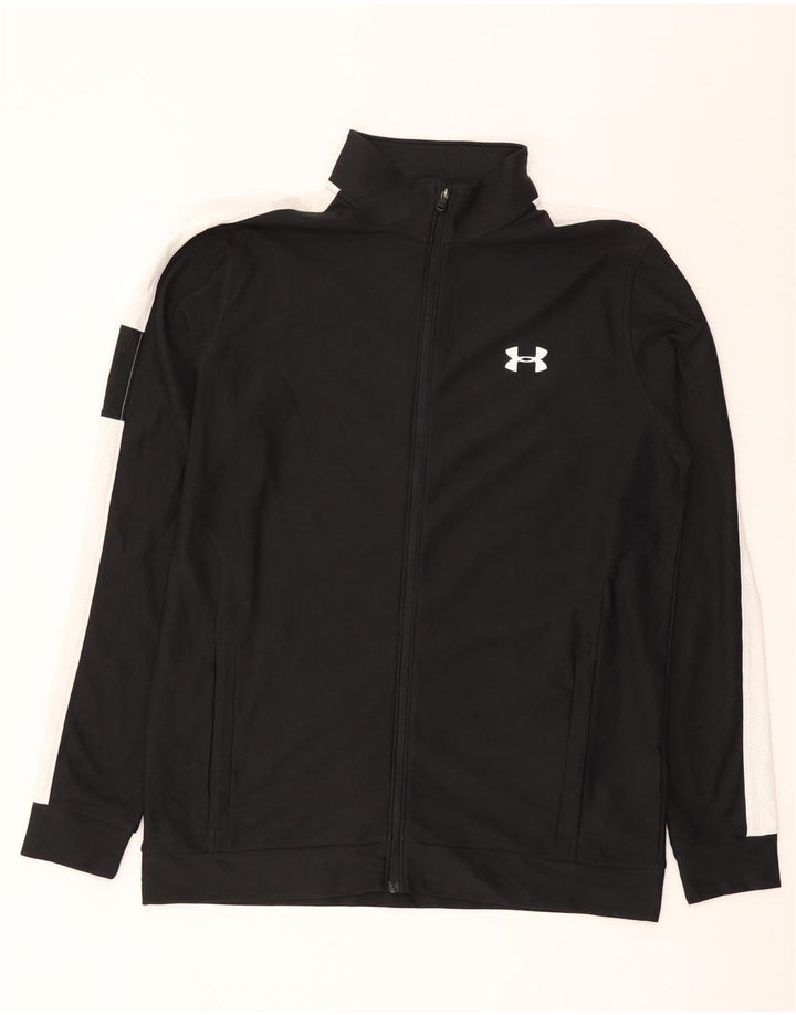 Ανδρική φόρμα αθλητικής φόρμας UNDER ARMOR, Μπουφάν μεσαίου μαύρου χρώματος
