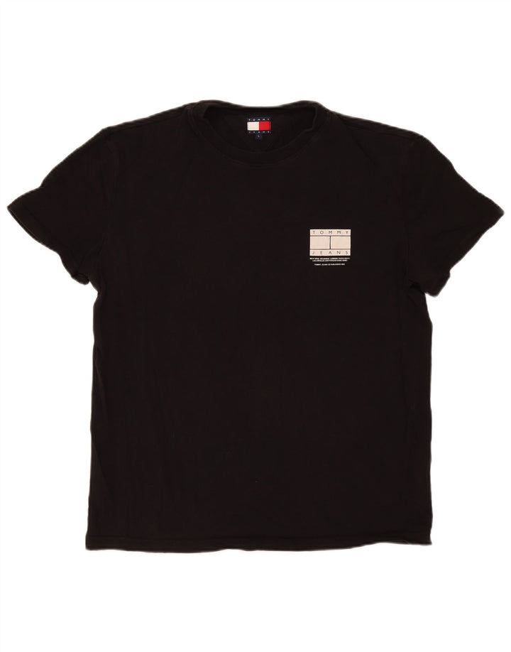 Ανδρικό T-Shirt Tommy Hilfiger Top Large Μαύρο