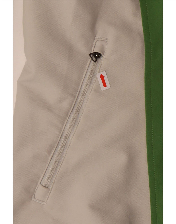 Adidas Γυναικεία φόρμα Climalite Top Jacket UK 14 Medium Green Polyester