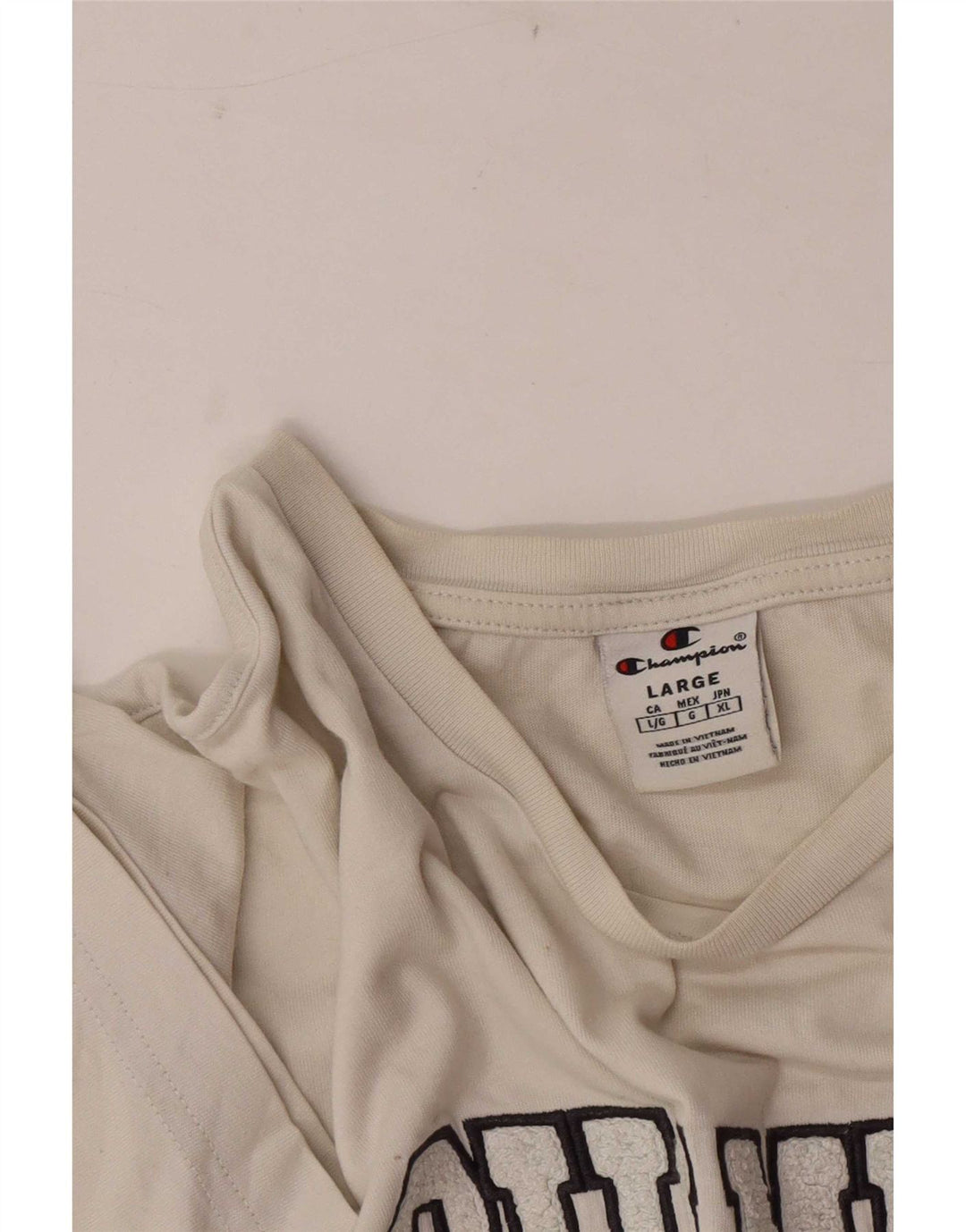 Ανδρικό T-Shirt Champion Graphic Top Large White