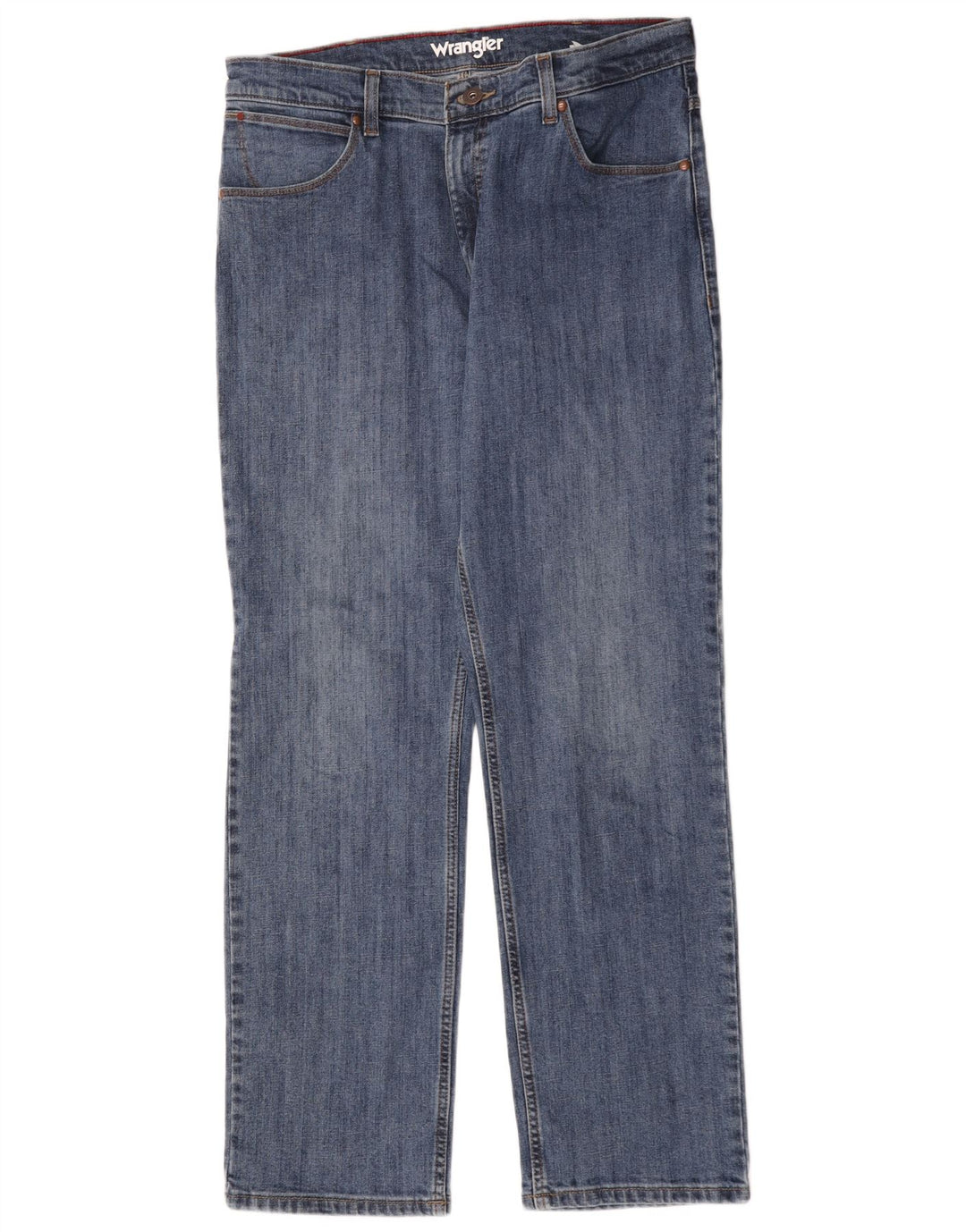 Ανδρικό τζιν Wrangler ίσιο W35 L32 Μπλε βαμβακερό