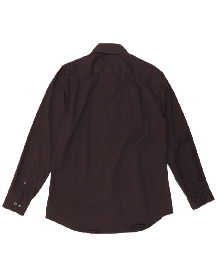 CALVIN KLEIN Ανδρικό πουκάμισο Extra Slim Fit Μέγεθος 16 Large Μαύρο