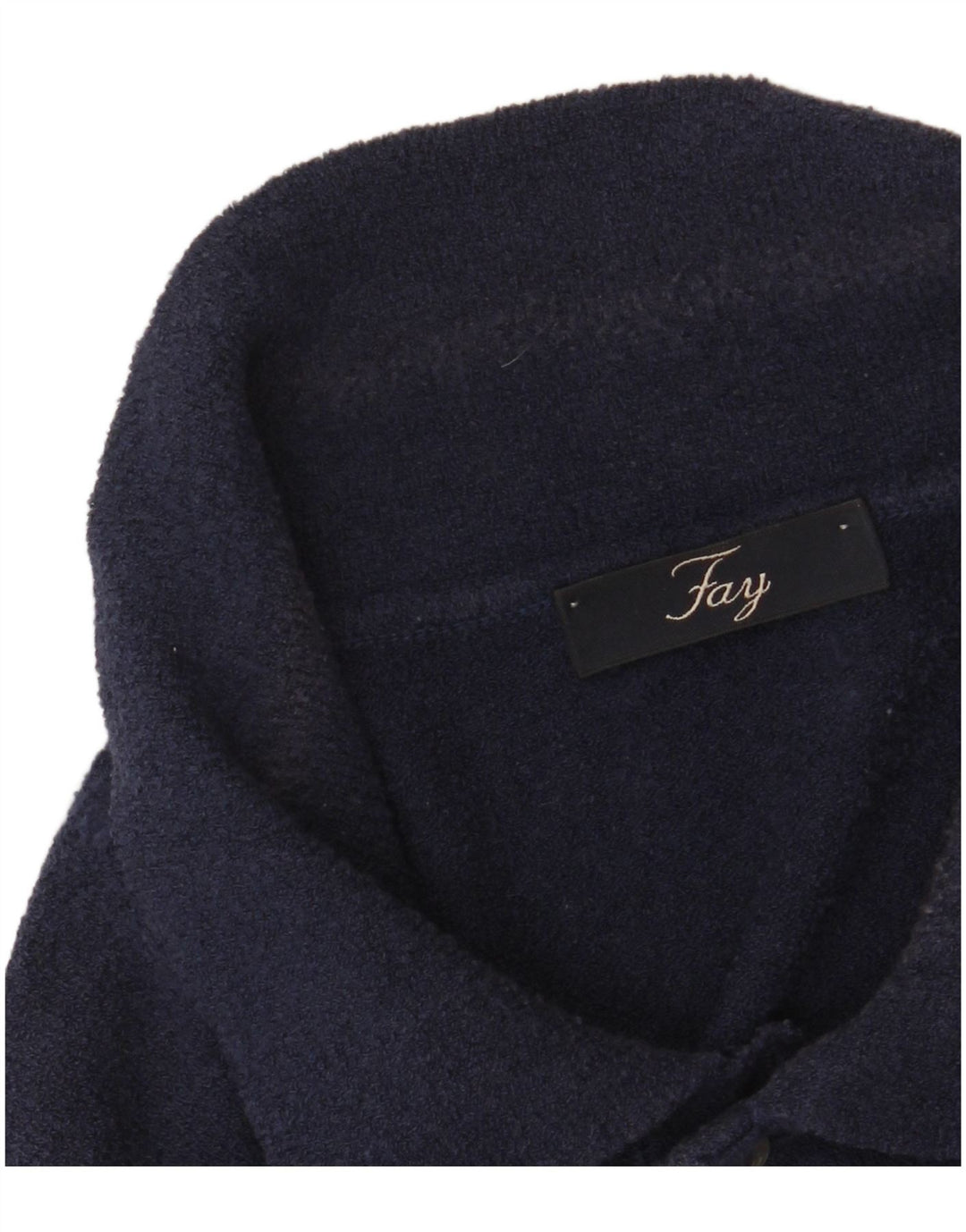 Ανδρικό πουκάμισο Polo Fay IT 48 Medium Navy Blue Colourblock