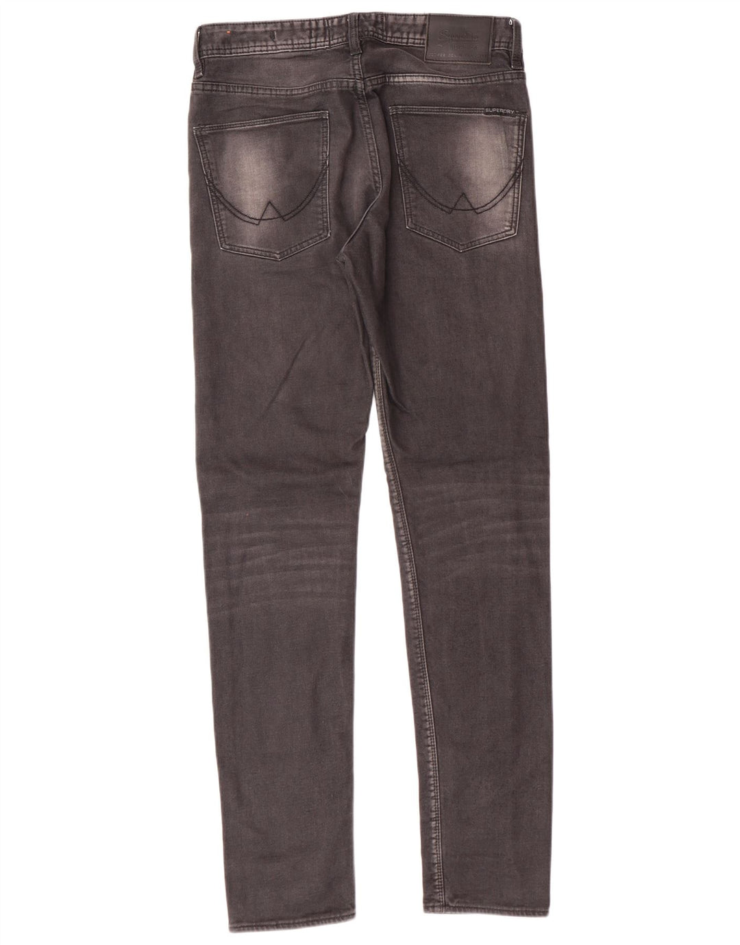 Ανδρικό τζιν SUPERDRY Slim Tapered W30 L32 Γκρι βαμβακερό