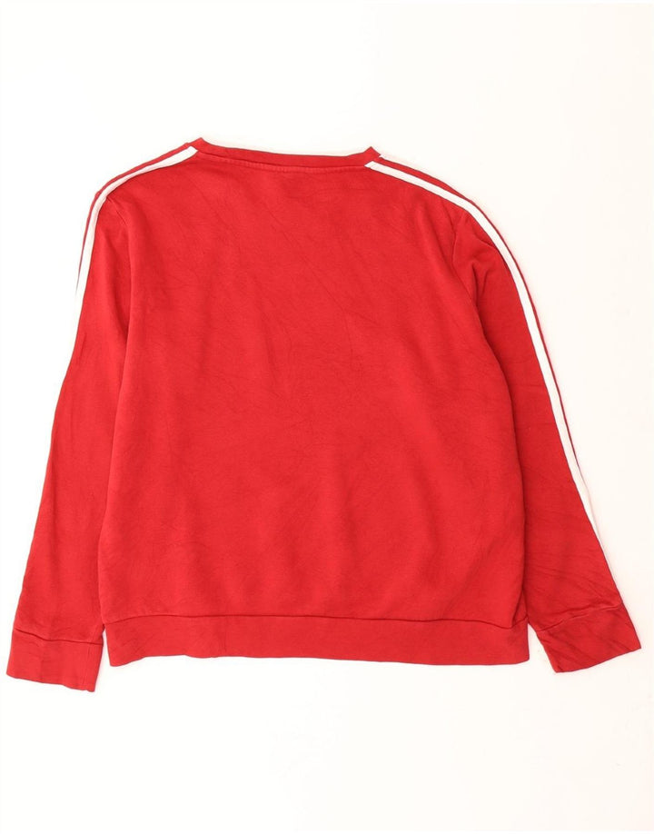 ADIDAS Γυναικείο Φούτερ Jumper UK 20/22 XL Κόκκινο
