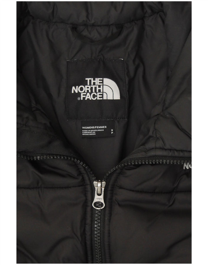 THE NORTH FACE Γυναικείο Crop padded Jacket UK 10 Small Black Polyester