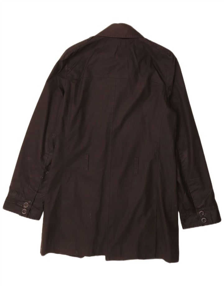 Ανδρικό παλτό REISS UK 36 Small Black Cotton