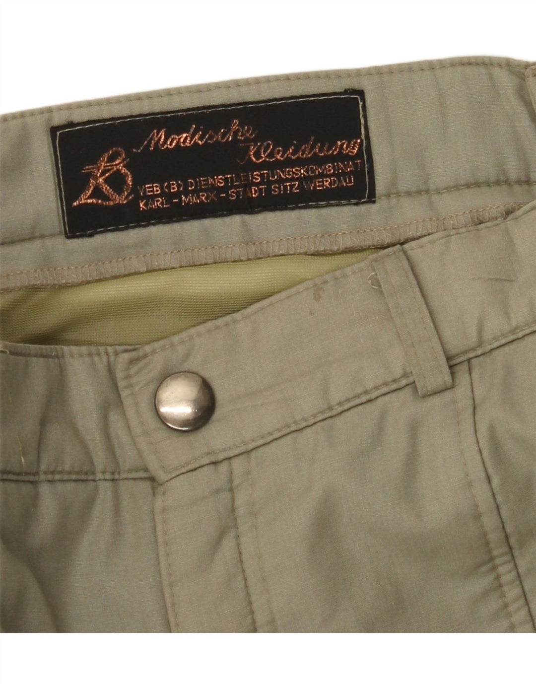 VINTAGE Ανδρικό ίσιο παντελόνι Cargo W32 L29 Khaki