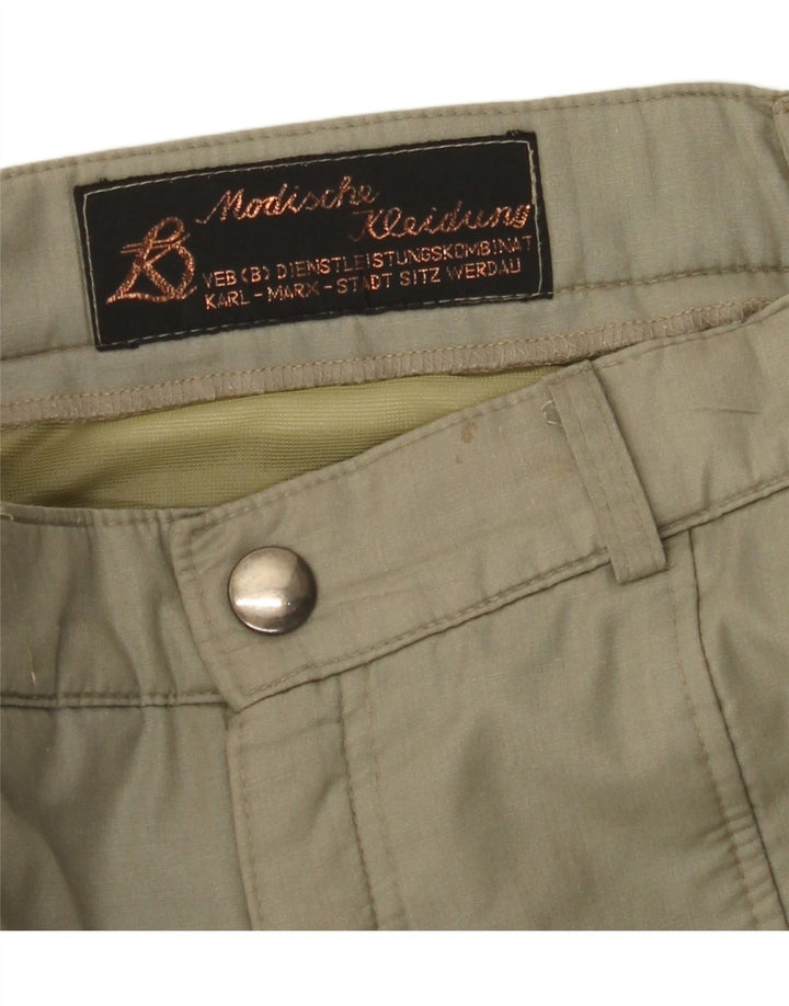 VINTAGE Ανδρικό ίσιο παντελόνι Cargo W32 L29 Khaki