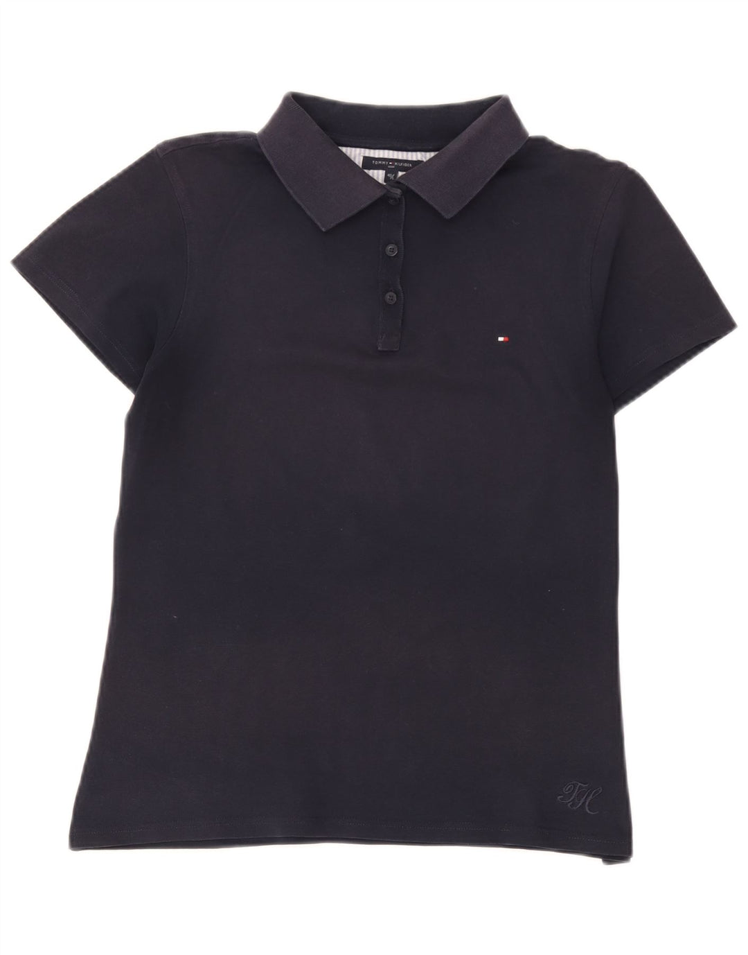 Tommy Hilfiger γυναικείο μπλουζάκι πόλο EU 40 Medium Navy Blue