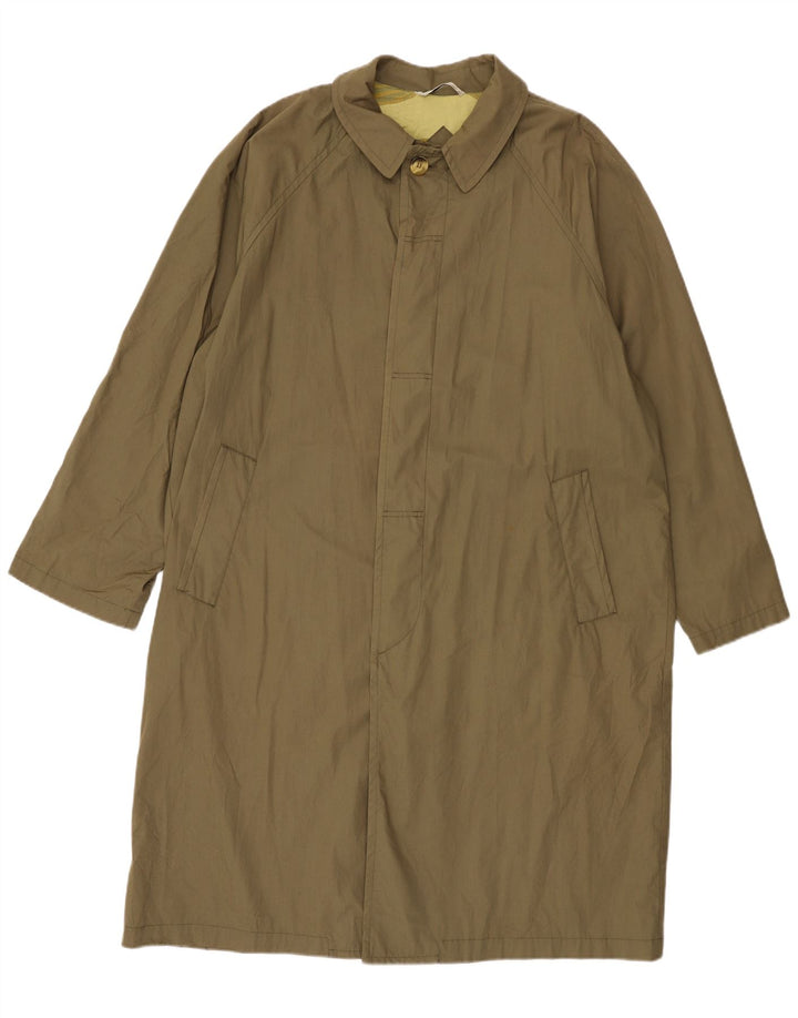 Stratos Ανδρικό Πανωφόρι UK 40 Large Khaki Cotton