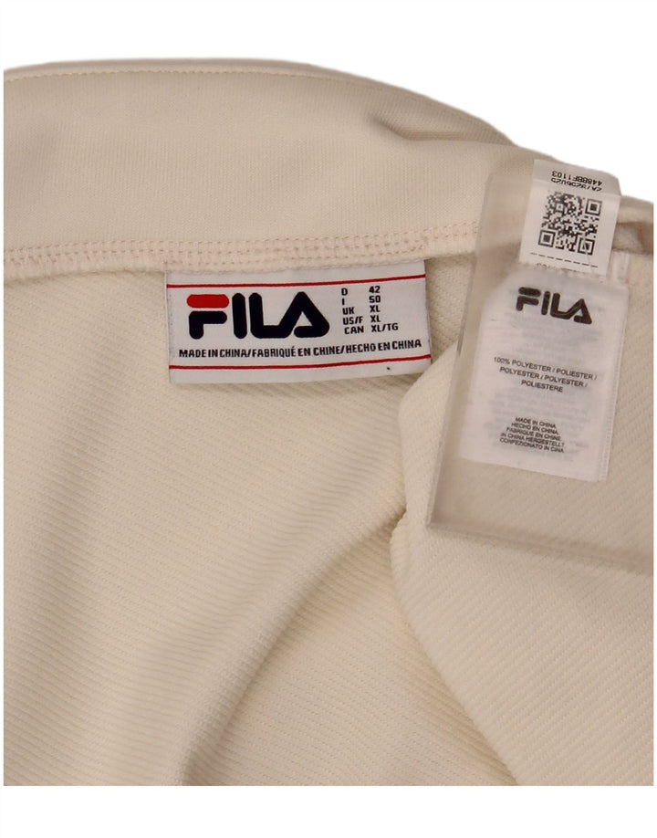 Fila Γυναικεία Μίνι Φούστα XL W36 Off White Polyester