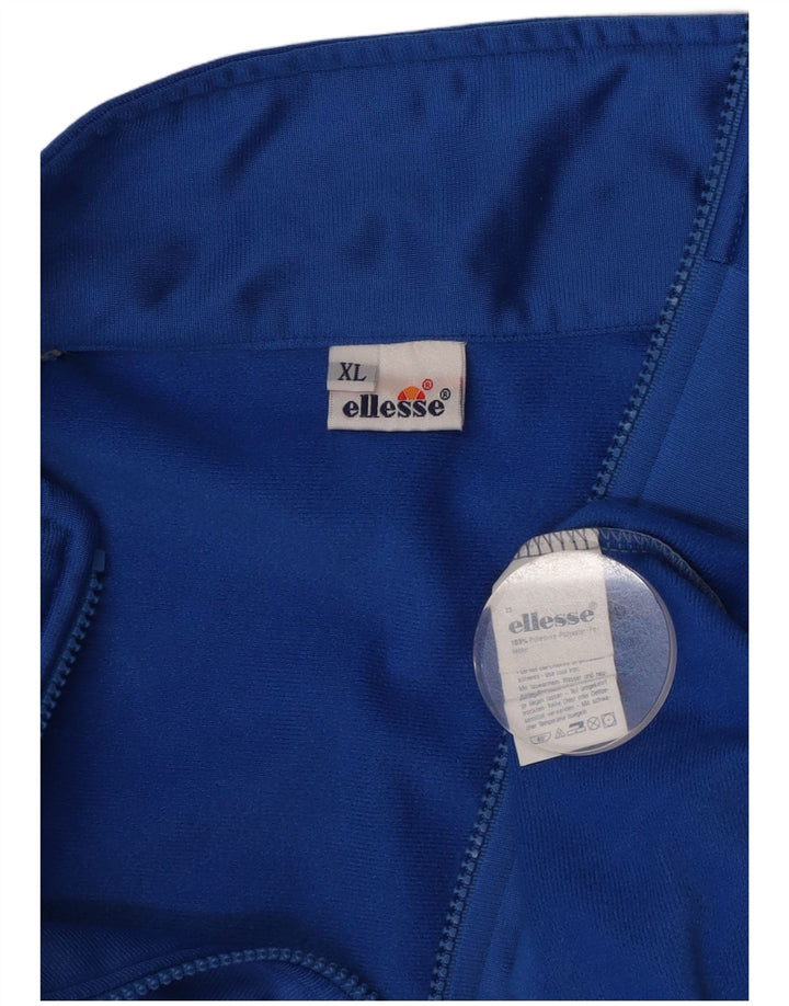 Ανδρική φόρμα Ellesse Top Jacket XL Blue Colourblock Polyester