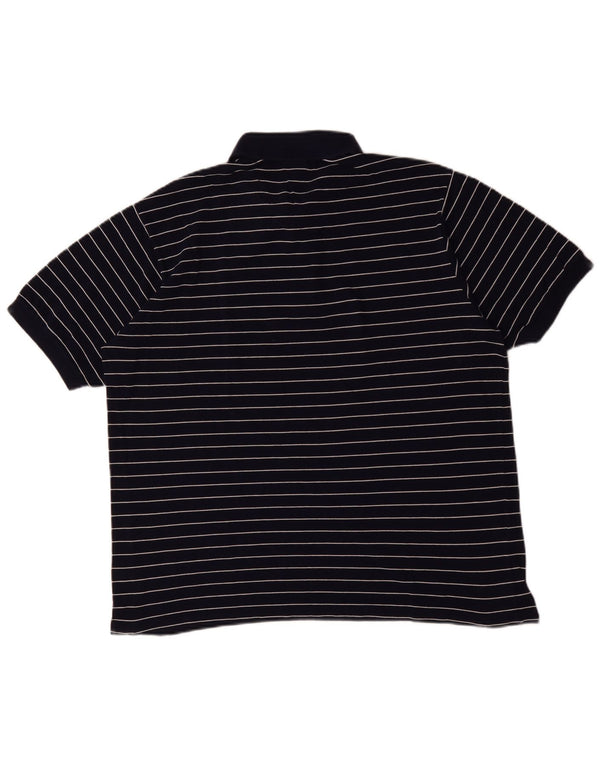 Ανδρικό μπλουζάκι πόλο Lacoste, μέγεθος 7 2XL Navy Blue ριγέ