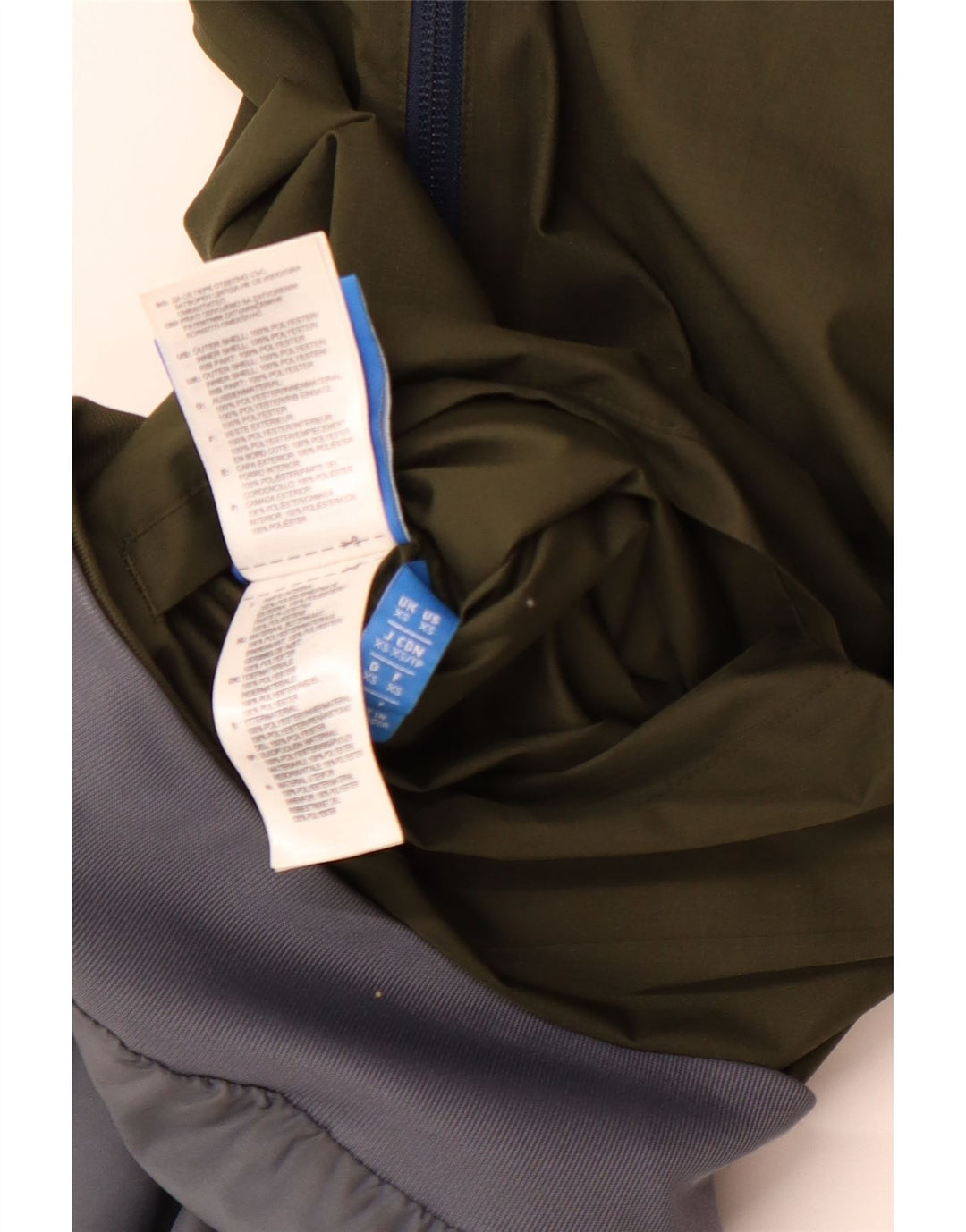 Ανδρική αθλητική φόρμα με κουκούλα ADIDAS Top Jacket XS Khaki Polyester