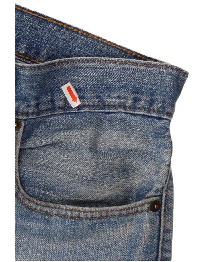 LEVI'S Ανδρικό τζιν 514 ίσιο W34 L32 Μπλε βαμβακερό