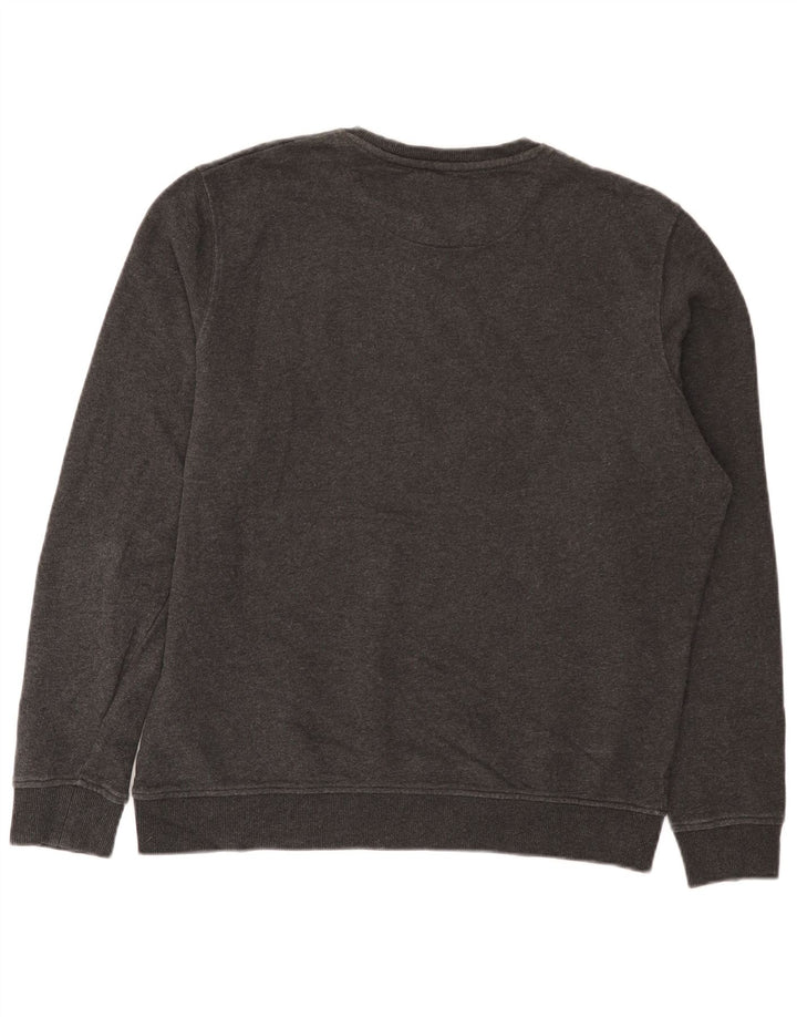 Ανδρικό φούτερ Lyle & Scott Jumper μεγάλο γκρι βαμβακερό
