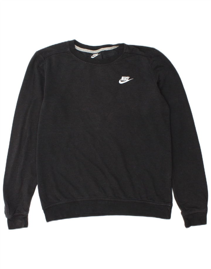 Ανδρικό φούτερ Nike Jumper Μικρό μαύρο βαμβακερό