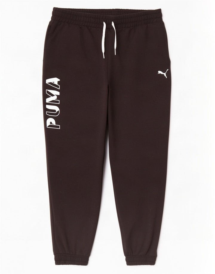 Ανδρική φόρμα γραφικής Puma Παντελόνι Joggers XL Μαύρο Πολυεστέρα