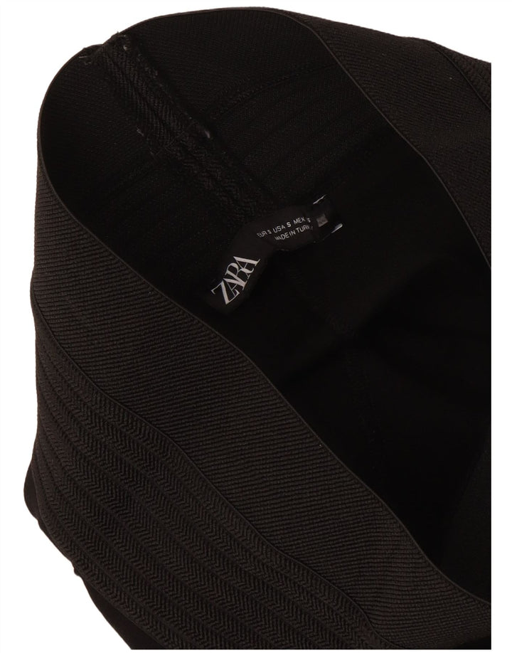 Zara Γυναικεία κολάν Crop UK 8 Small Black
