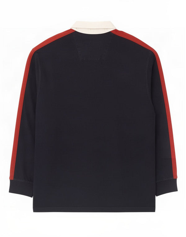 Marks & Spencer Ανδρικό Μπλουζάκι Ράγκμπι Πόλο 2XL Navy Colourblock