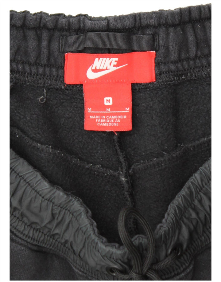 Ανδρική φόρμα NIKE Παντελόνι Joggers Μεσαίο μαύρο βαμβακερό