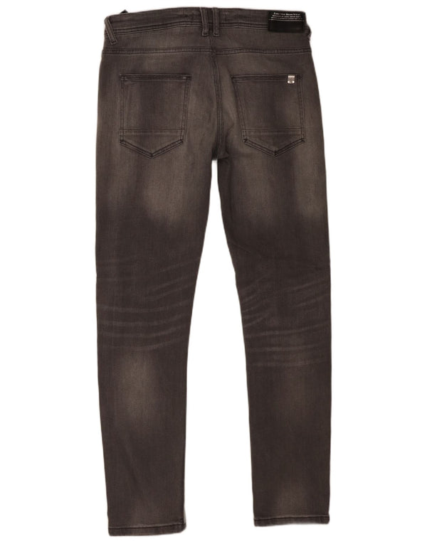 Zara Ανδρικό Slim Jeans EU 42 Large W32 L30 Γκρι βαμβακερό