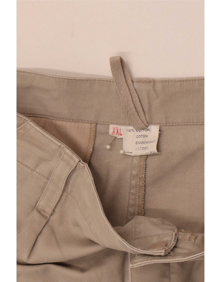 Vintage Ανδρικό σορτς Cargo 2XL W38 Γκρι βαμβακερό